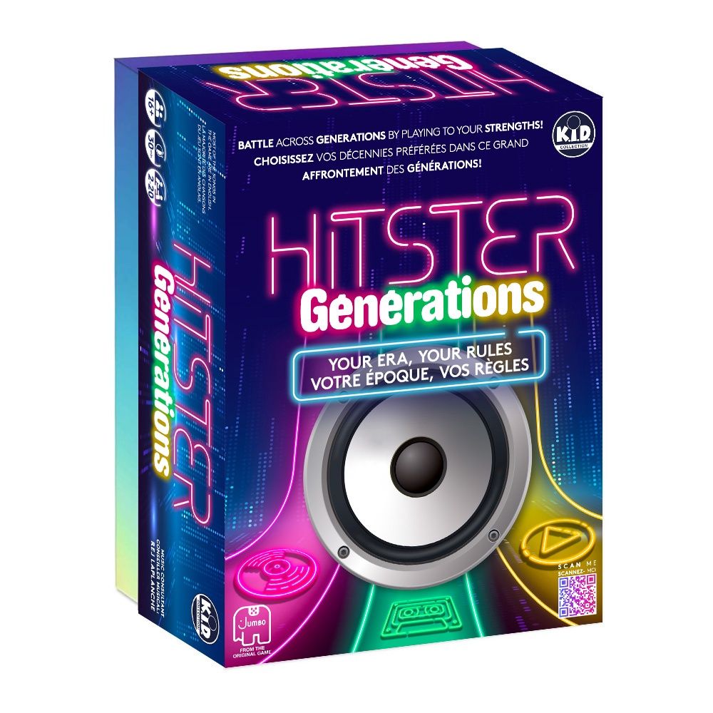 Hitster - Generations - AVAILABLE OCT 15th 2026