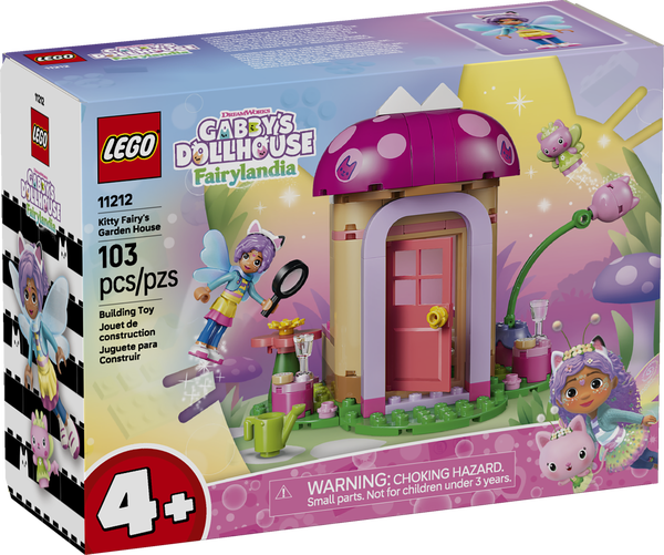 LEGO Gabby's Dollhouse 11212 Kitty Fairy's Garden House