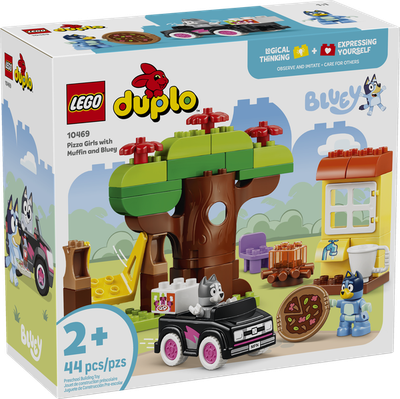 LEGO Duplo 10469 Pizza Girls with Muffin and Bluey