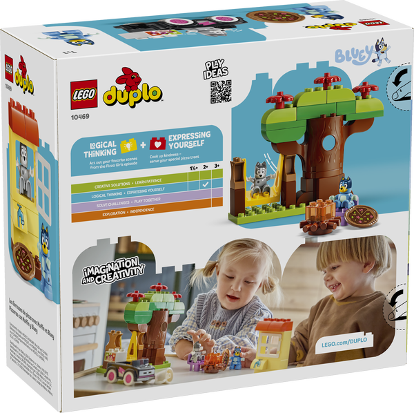 LEGO Duplo 10469 Pizza Girls with Muffin and Bluey