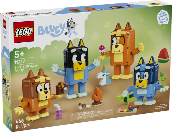 LEGO Bluey 11217 Brick-Built Bluey Family