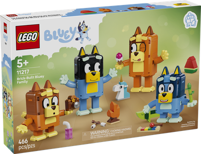LEGO Bluey 11217 Brick-Built Bluey Family