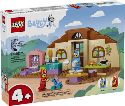 LEGO Bluey 11221 School with Rusty and Bluey