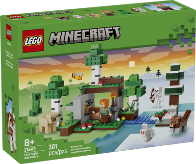 LEGO Minecraft 21593 First Night Adventure