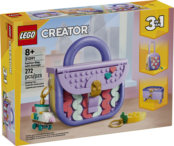 LEGO Creator 31391 Art Fashion Bag with Storage