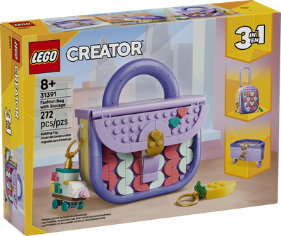 LEGO Creator 31391 Art Fashion Bag with Storage
