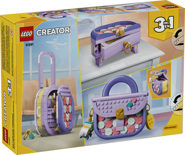 LEGO Creator 31391 Art Fashion Bag with Storage