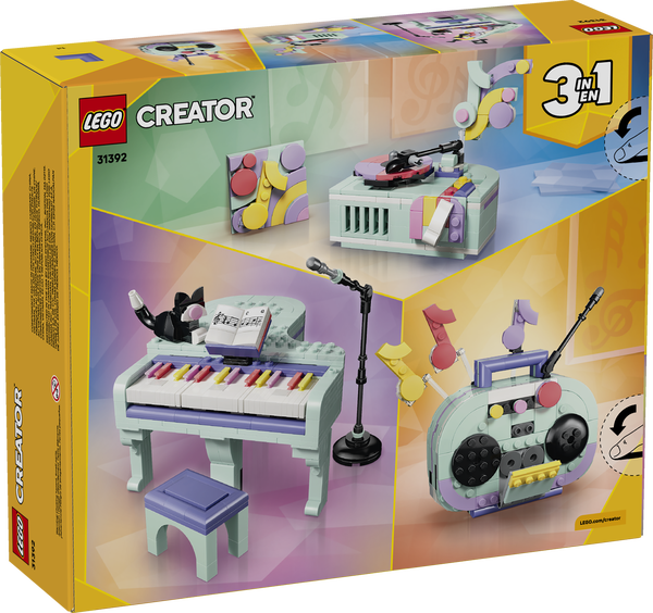 LEGO Creator 31392 Music Decor Piano with Cat