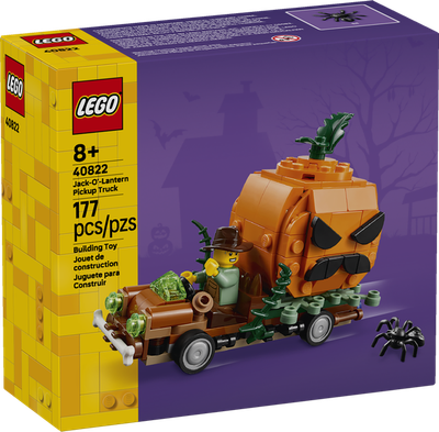 LEGO 40822 Jack-O'-Lantern Pickup Truck