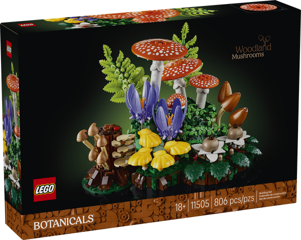 LEGO Botanicals 11505 Woodland Mushrooms