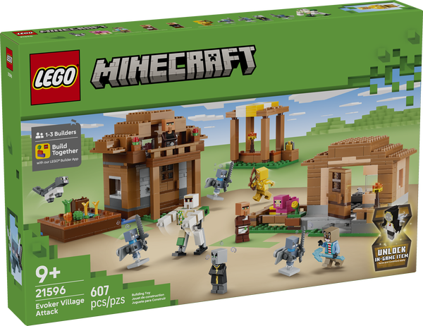LEGO Minecraft 21596 Evoker Village Attack