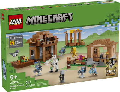 LEGO Minecraft 21596 Evoker Village Attack