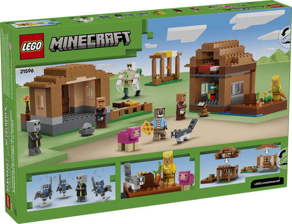 LEGO Minecraft 21596 Evoker Village Attack