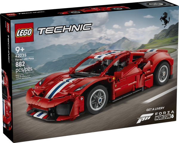 LEGO Technic 42235 Ferrari 488 Pista Car