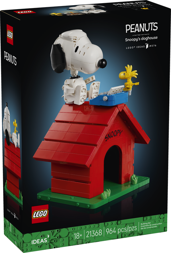 LEGO Ideas 21368 Peanuts: Snoopy's Doghouse