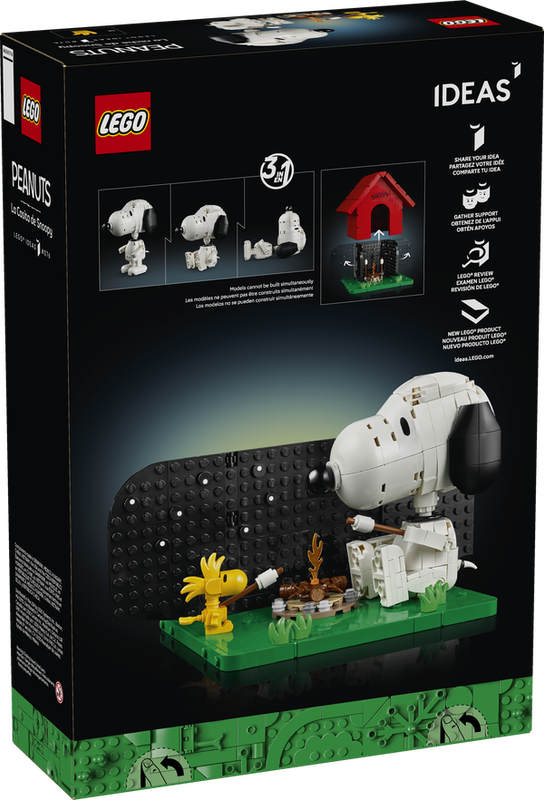 LEGO Ideas 21368 Peanuts: Snoopy's Doghouse