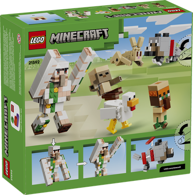 LEGO Minecraft 21592 Chicken Jockey Desert Attack