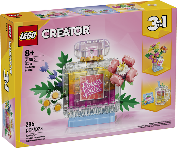 LEGO Creator 31383 Floral Decor Perfume Bottle