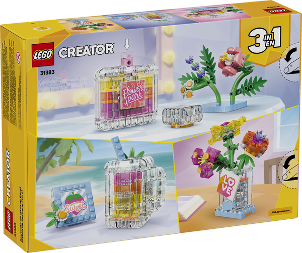 LEGO Creator 31383 Floral Decor Perfume Bottle