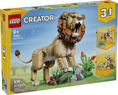 LEGO Creator 31386 Wild Animals: Majestic Lion