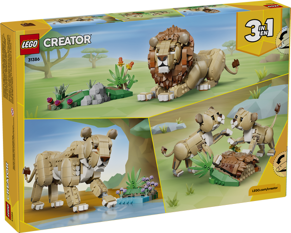 LEGO Creator 31386 Wild Animals: Majestic Lion