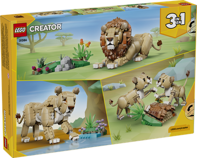 LEGO Creator 31386 Wild Animals: Majestic Lion