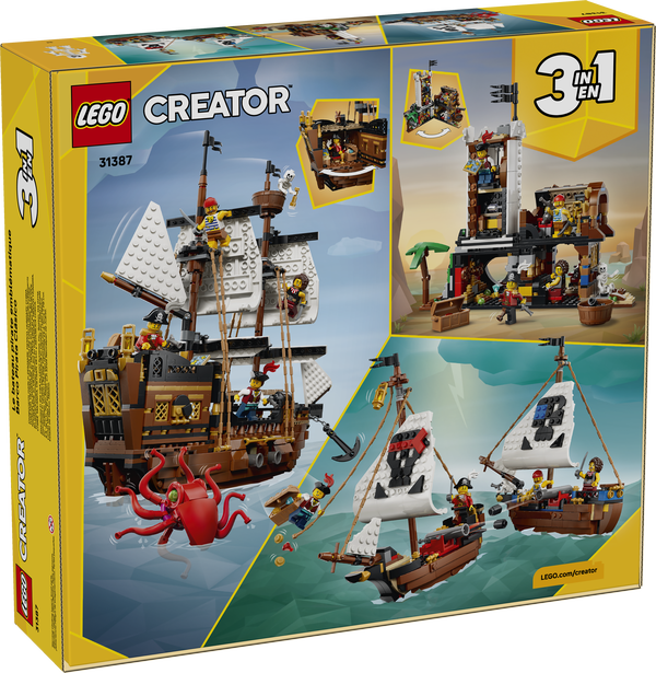 LEGO Creator 31387 Iconic Pirate Ship