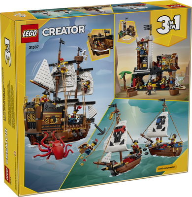 LEGO Creator 31387 Iconic Pirate Ship