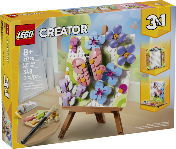 LEGO Creator 31390 Floral Art Decor Painting