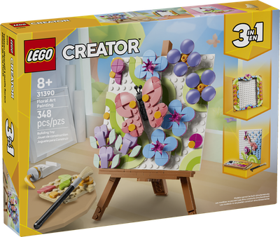 LEGO Creator 31390 Floral Art Decor Painting
