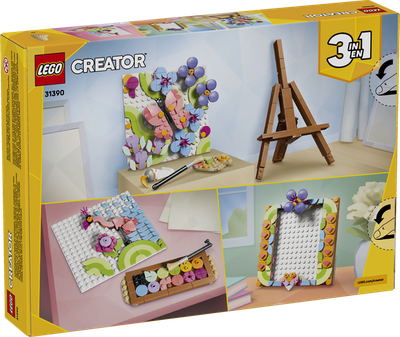 LEGO Creator 31390 Floral Art Decor Painting