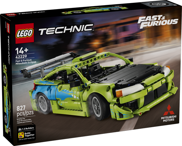 LEGO Technic 42229 Fast and Furious Mitsubishi Eclipse Car
