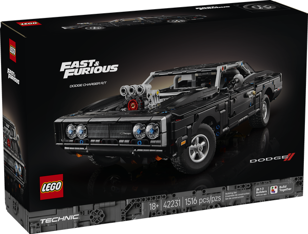 LEGO Technic 42231 Fast and Furious Dodge Charger R/T Car