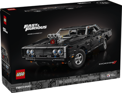 LEGO Technic 42231 Fast and Furious Dodge Charger R/T Car