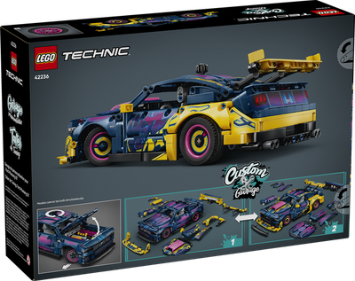 LEGO Technic 42236 Custom Garage Ford Mustang GT Car
