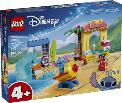 LEGO Disney 43280 Beach Fun with Lilo &amp; Stitch