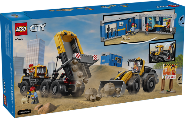 LEGO City 60494 Dump Truck &amp; Front End Loader