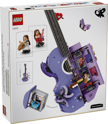 LEGO Editions 43031 La guitare à double manche d’Olivia Rodrigo