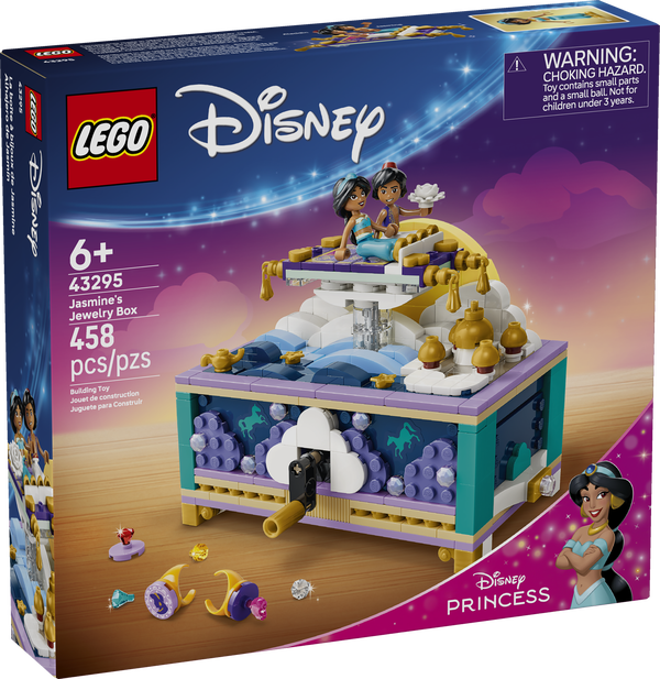 LEGO Disney 43295 Jasmine's Jewelry Box