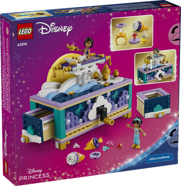 LEGO Disney 43295 Jasmine's Jewelry Box