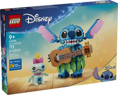 LEGO Disney 43296 Stitch &amp; Scrump