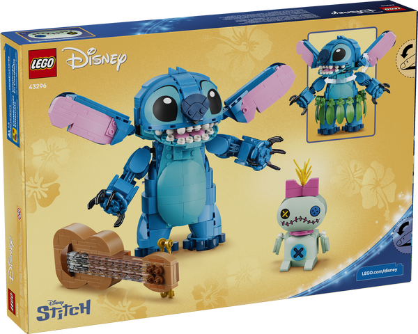LEGO Disney 43296 Stitch &amp; Scrump