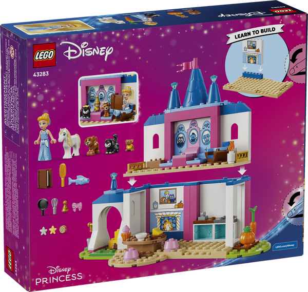 LEGO Disney 43283 Cinderella Animal Friends Castle