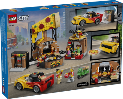 LEGO City 60496 Pizza Delivery Experience with Vehicles