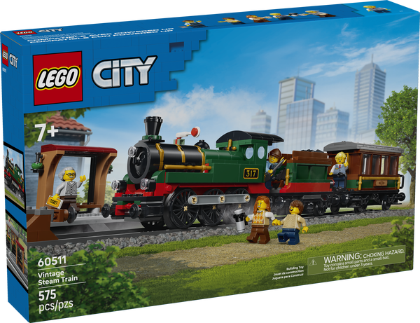 LEGO City 60511 Vintage Steam Train