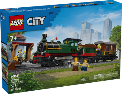 LEGO City 60511 Vintage Steam Train
