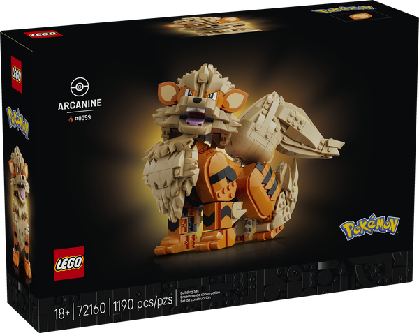 LEGO Pokemon 72160 Arcanine
