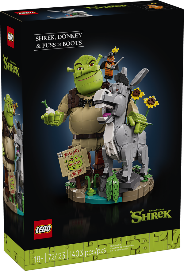 LEGO 72423 Shrek, Donkey &amp; Puss in Boots