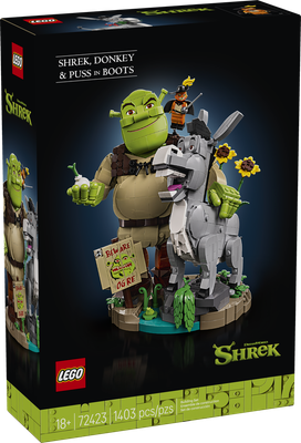 LEGO 72423 Shrek, Donkey &amp; Puss in Boots