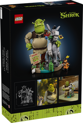 LEGO 72423 Shrek, Donkey &amp; Puss in Boots